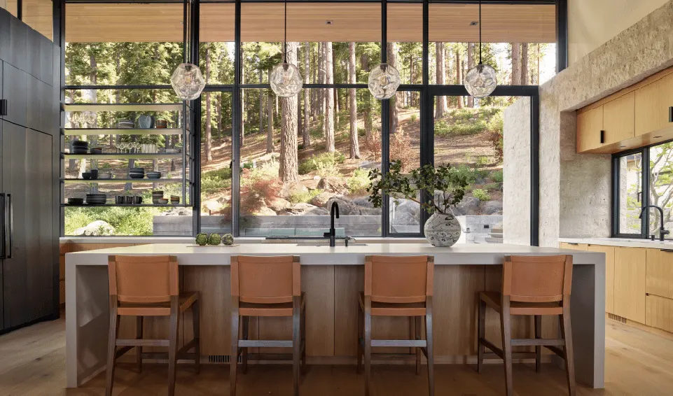 Wood clad architectural windows and doors